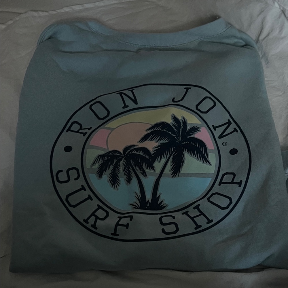 Ron Jon Light Blue Sweatshirt